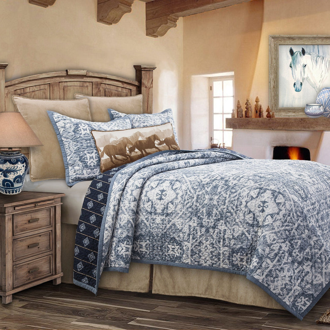 Skyler Reversible Quilt Set from HiEnd Accents