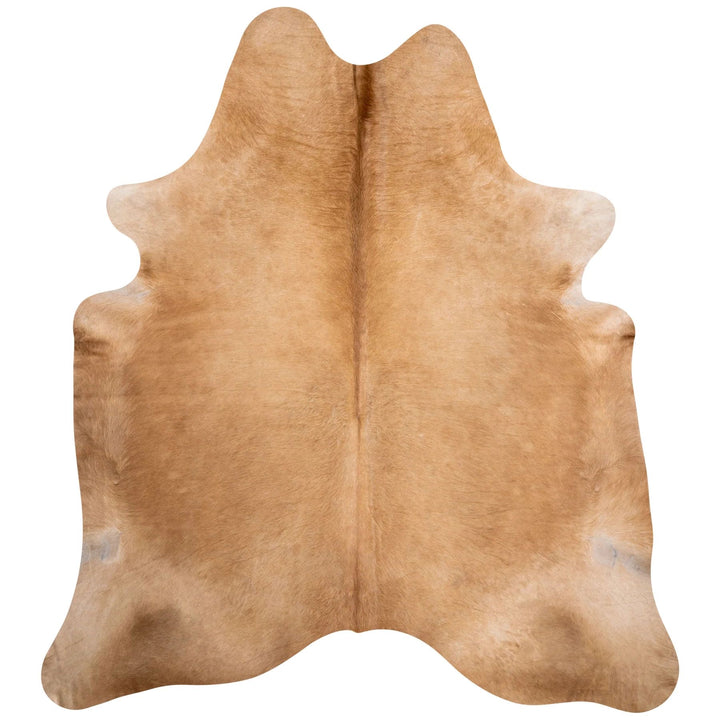 Solid Palomino Cowhide Rug - The Coastal Compass Home Decor