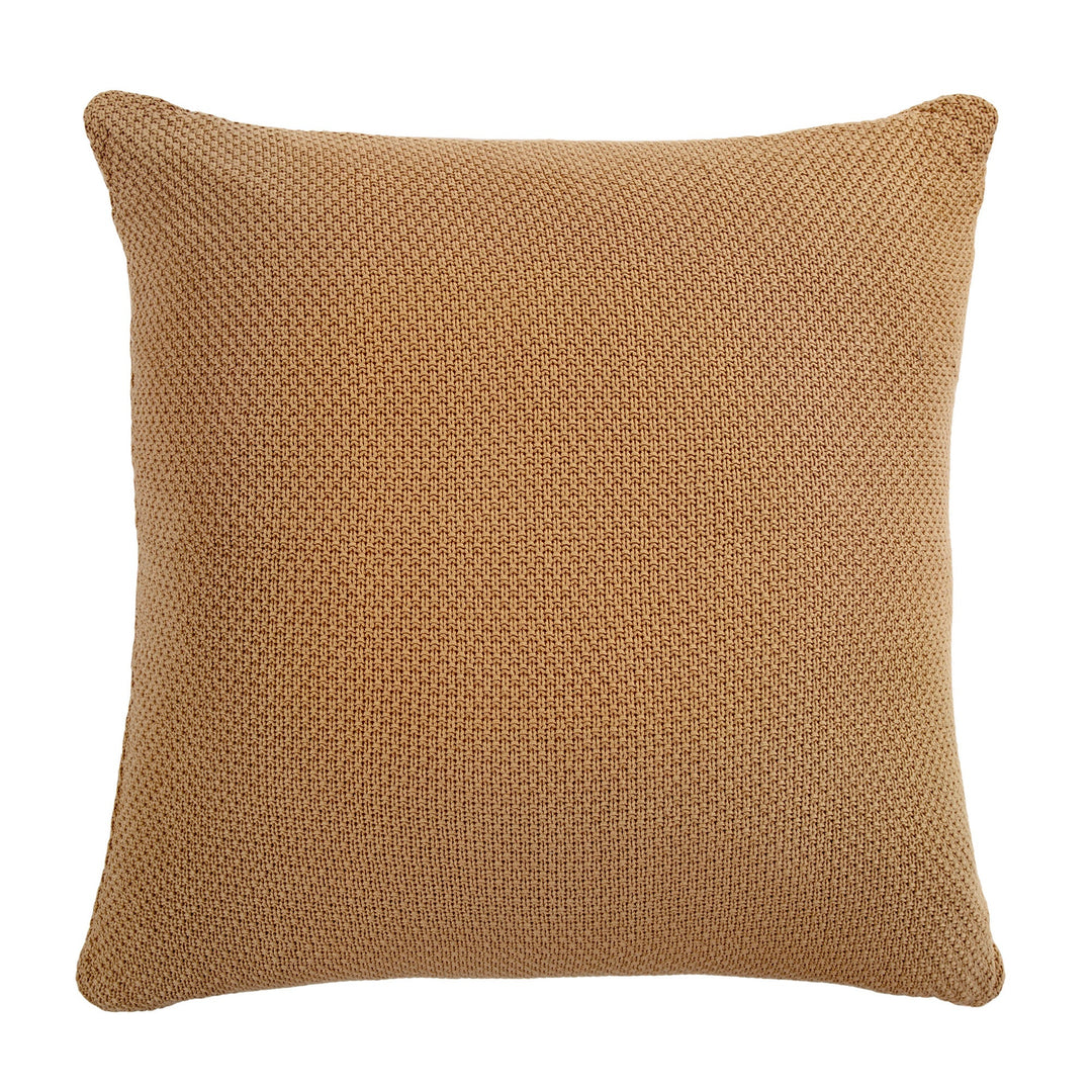 Tuscan Cotton knit euro pillow - Coastal Compass Home Decor