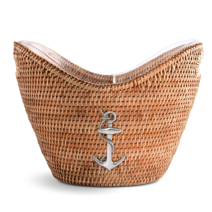 Rattan Anchor Champagne / Ice Tub