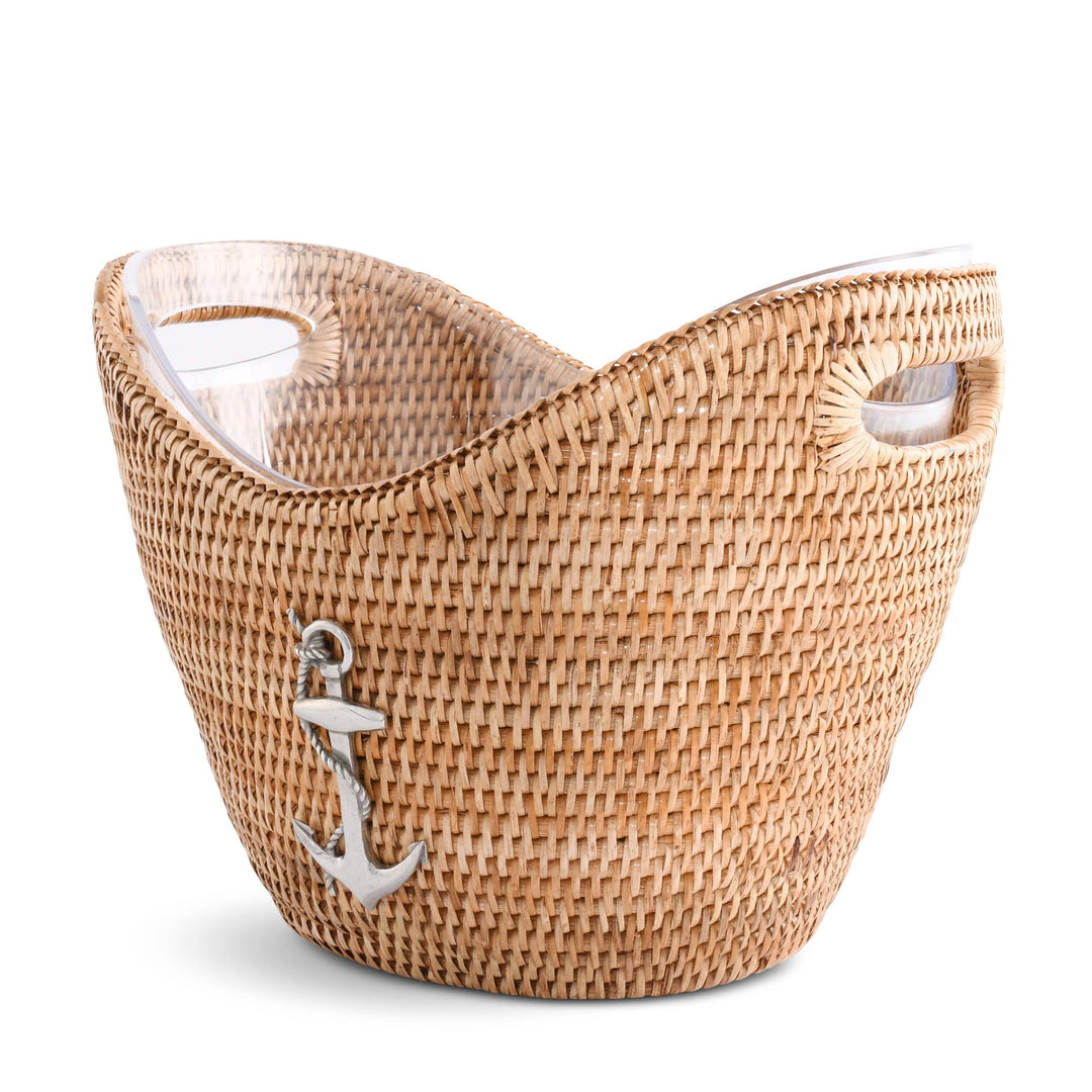 Rattan Anchor Champagne / Ice Tub