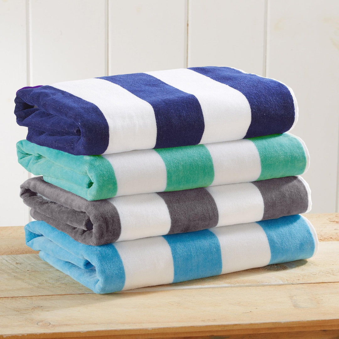 Cotton Velour Beach Towels