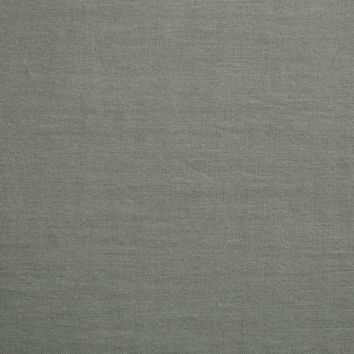 Solid sage voile cotton duvet cover back