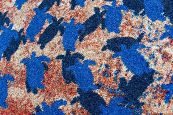 The Turtle Journey Area Rug Collection - Made in the USA - The Coastal Compass Home Decor