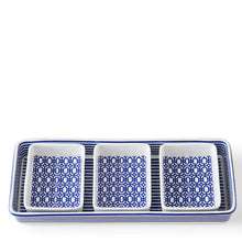  Bandon Nested Appetizer Tray Set • Coastal Compass Home Decor