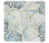 Beach Shells Square Platter • Coastal Compass Home Decor