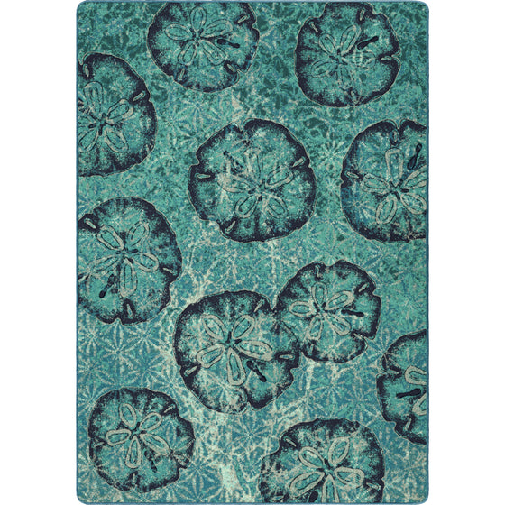 Beach Money Rug.Coastal Compass Home Decor