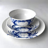 Blue Crabs Coupe Salad Plate • Coastal Compass Home Decor