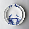 Blue Crabs Coupe Salad Plate • Coastal Compass Home Decor