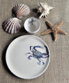Blue Crab Dipping Bowl & Serving Plate | Coastal Compass