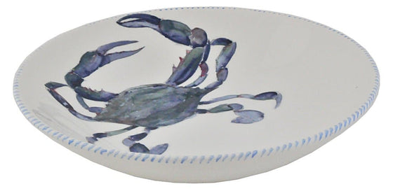 Blue Crab Soup Bowl - Set of 6 | The Coastal Compass Home Decor