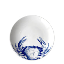  Blue Crabs Coupe Salad Plate • Coastal Compass Home Decor