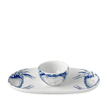  Blue Crabs Snack Set • Coastal Compass Home Decor
