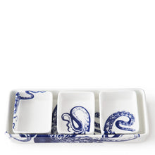 Blue Lucia Nested Appetizer Tray Set | Coastal Compass