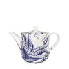 Blue Lucia Petite Teapot | Coastal Compass Home Decor