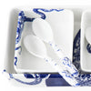 Blue Lucia Small Spoon - Set/6 | Coastal Compass