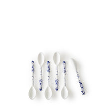  Blue Lucia Small Spoon - Set/6 - Coastal Compass Home Decor