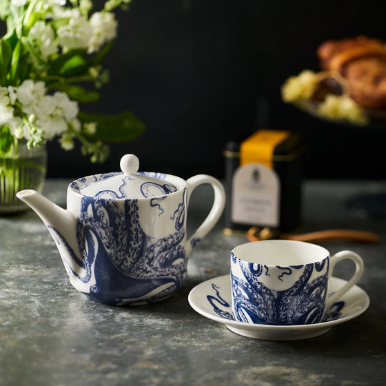 Blue Lucia Petite Teapot