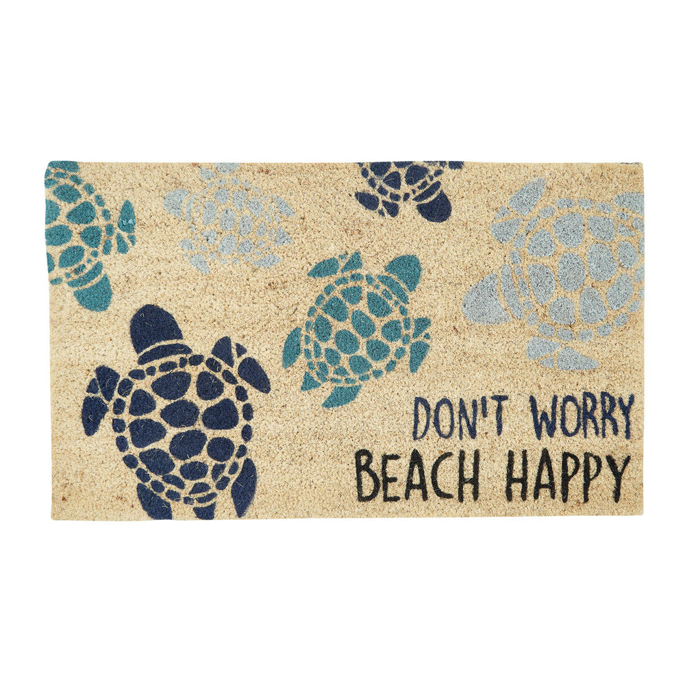 Blue Turtles Door Mat • Coastal Compass Home Decor