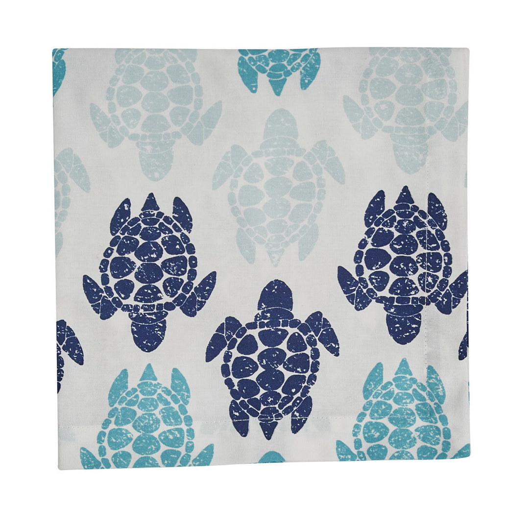 Blue Turtles Napkin Set/4 • Coastal Compass Home Decor