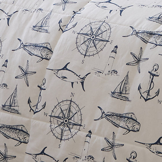 Captain Quarters Pillow Sham Set