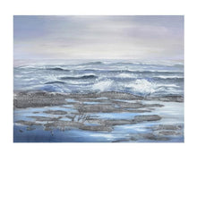  Churning Sea Canvas Painting | Coastal Compass
