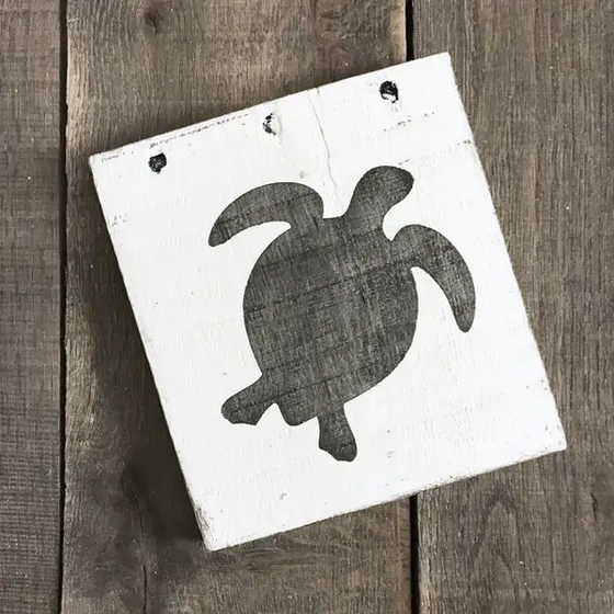 Turtle Beach Wall Decor - The Coastal Compass Home Decor
