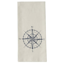  Navy Compass Dishtowel - Set of 3 | Coastal Compass