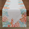 Coral Reef Table Runner | Coastal Compass Home Decor