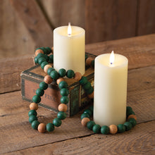  Decorative Green Wooden Beads