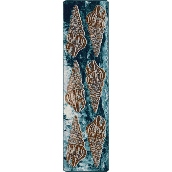 Deep Seas Auger Shells Rug