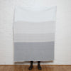 Eco Ombre Throw Blanket Stone Grey • Coastal Compass Home Decor