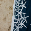 Eco Reversible Starfish Throw Blanket Marine • Coastal Compass Home Decor