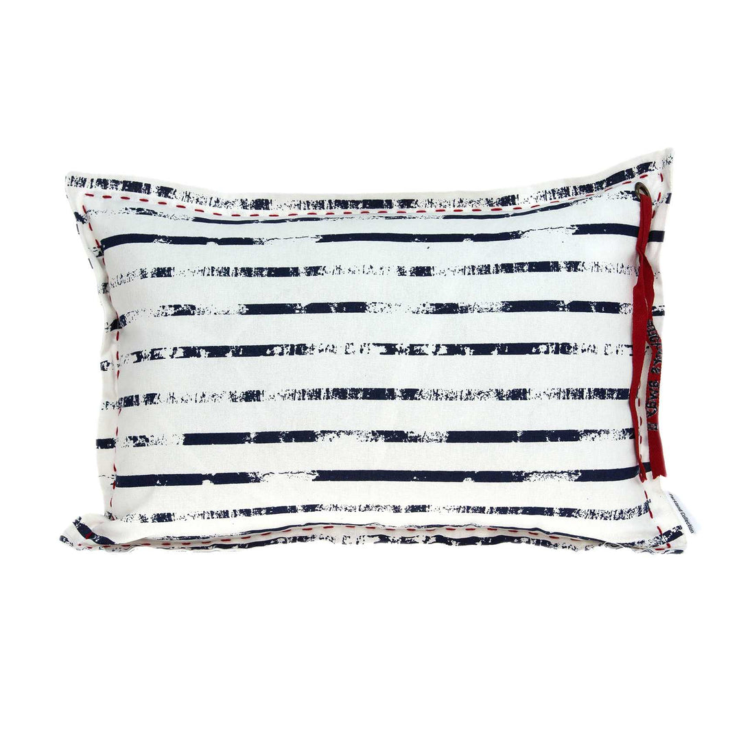 Nautical White Pillow Cover w/ Poly Insert