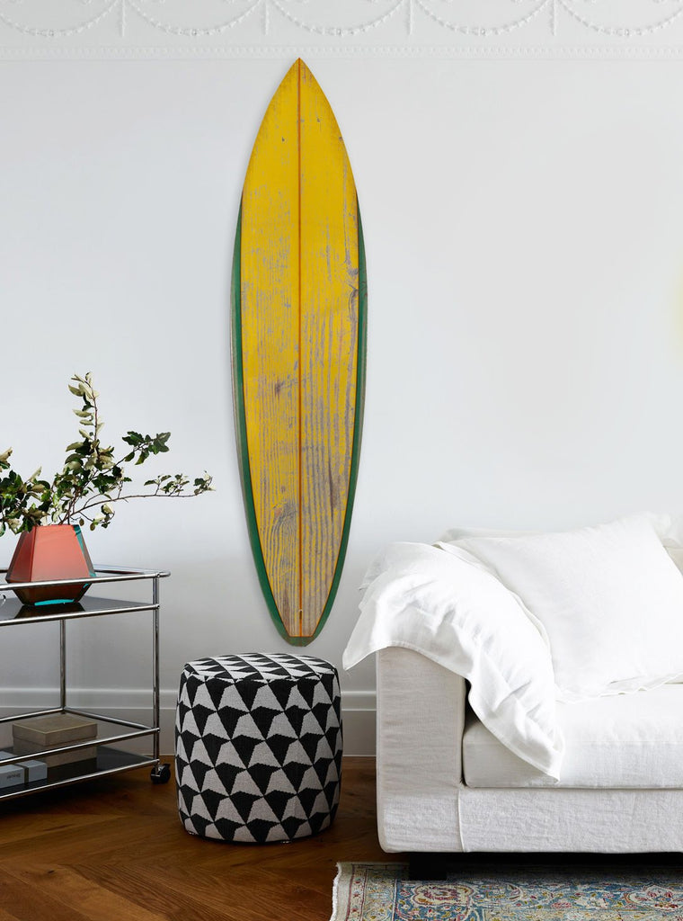 Wooden surfboard high quality wall decoration