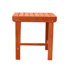  Sienna Brown Outdoor Wooden Side-table