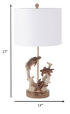Turtle Reef Table Lamps - Set/2 • Coastal Compass Home Decor