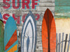 Vintage Surfboard Trio Wall Art | Coastal Compass Home Decor