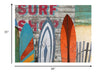 Vintage Surfboard Trio Wall Art