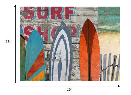 Vintage Surfboard Trio Wall Art