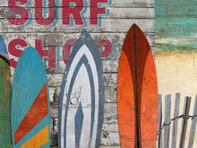  Vintage Surfboard Trio Wall Art | Coastal Compass Home Decor