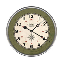  Century Shipyard Compass Wall Clock • Coastal Compass Home Decor