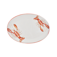  Lobster Oval Platter | Coastal Compass Home Decor
