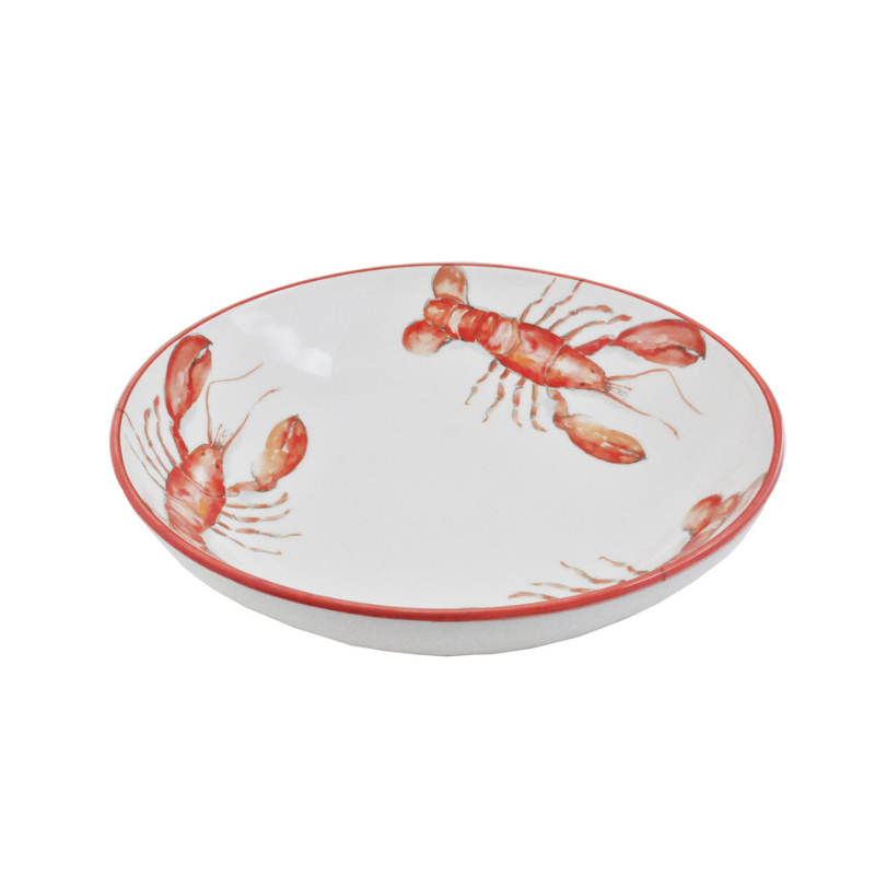 Lobster Serving Bowl | Coastal Compass Home Decor