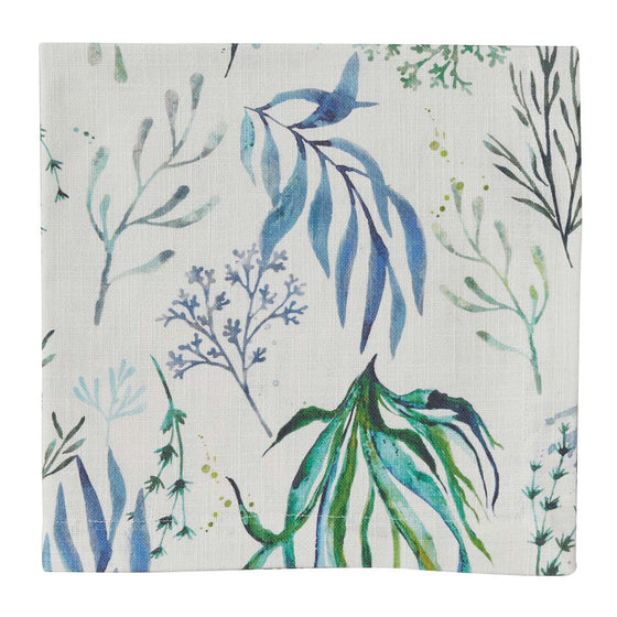 Ocean Flora Napkin Set • Coastal Compass Home Decor