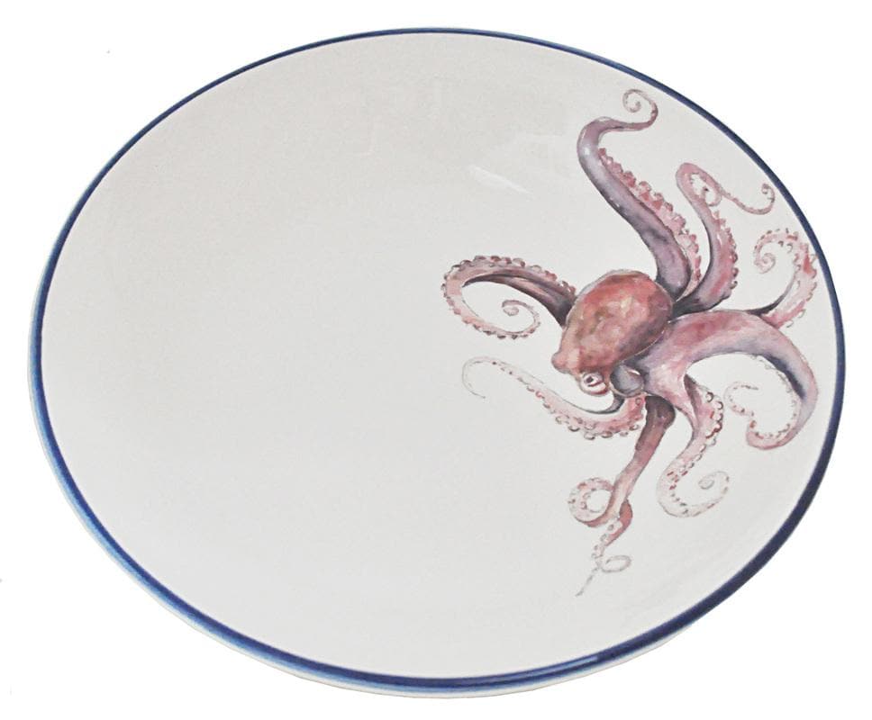 Octopus Serving Bowl | Coastal Compass