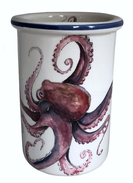 Octopus Utensil Holder | Coastal Compass
