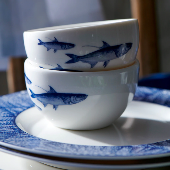 School of Fish Snack Bowl - Coastal Compass Home Decor