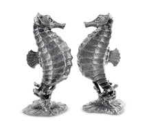  Seahorse Pewter Salt & Pepper Shaker Set - The Coastal Compass Home Decor