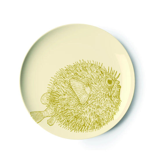 Sea Life Salad Plate Set • Coastal Compass Home Decor